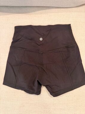 Lululemon Align Black High-Rise Shorts